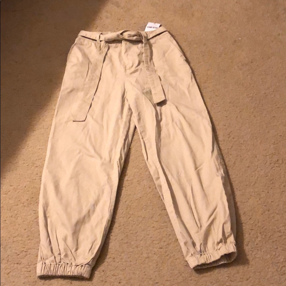 Khaki Modern Pants